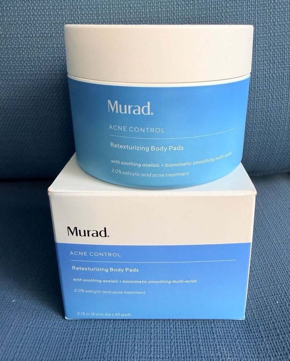 Murad Retexturizing Acne Recovery Face + Body Pads with Salicylic Acid $79 NIB